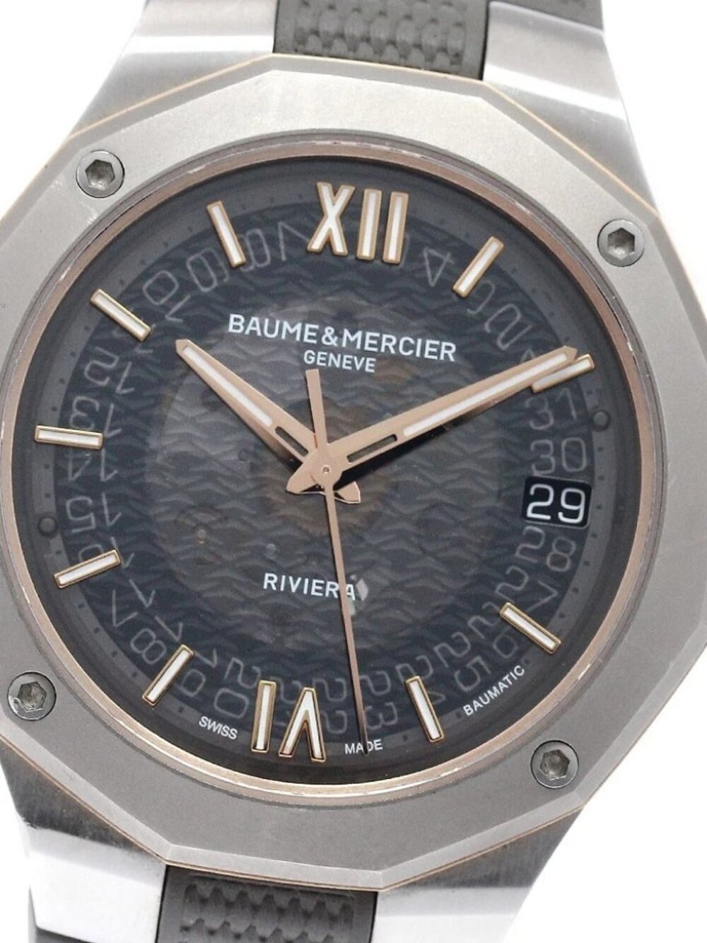 Baume & Mercier Riviera Baumatic Titanium M0A10720 Automatic Men's Watch_951619